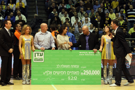 עדן טבע מרקט ודיוויד בלאט העניקו תרומה למשאלת לב