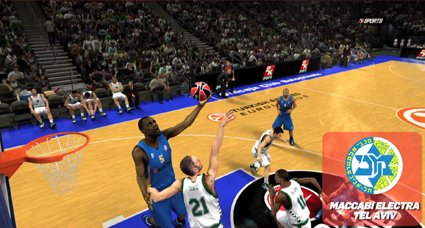 מכבי אלקטרה ת”א מככבת ב-NBA2k14
