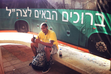 לנדסברג התגייס לצה”ל: “מתרגש מאוד, אהיה חייל טוב”