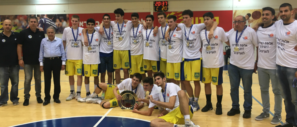 דאבל חלומי לנערים: ניצחון 76-48 על עמק יזרעאל