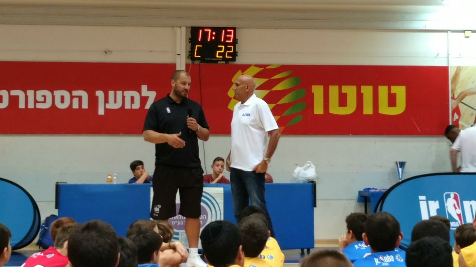 400 ילדים לקחו חלק בפרויקט jr.NBA