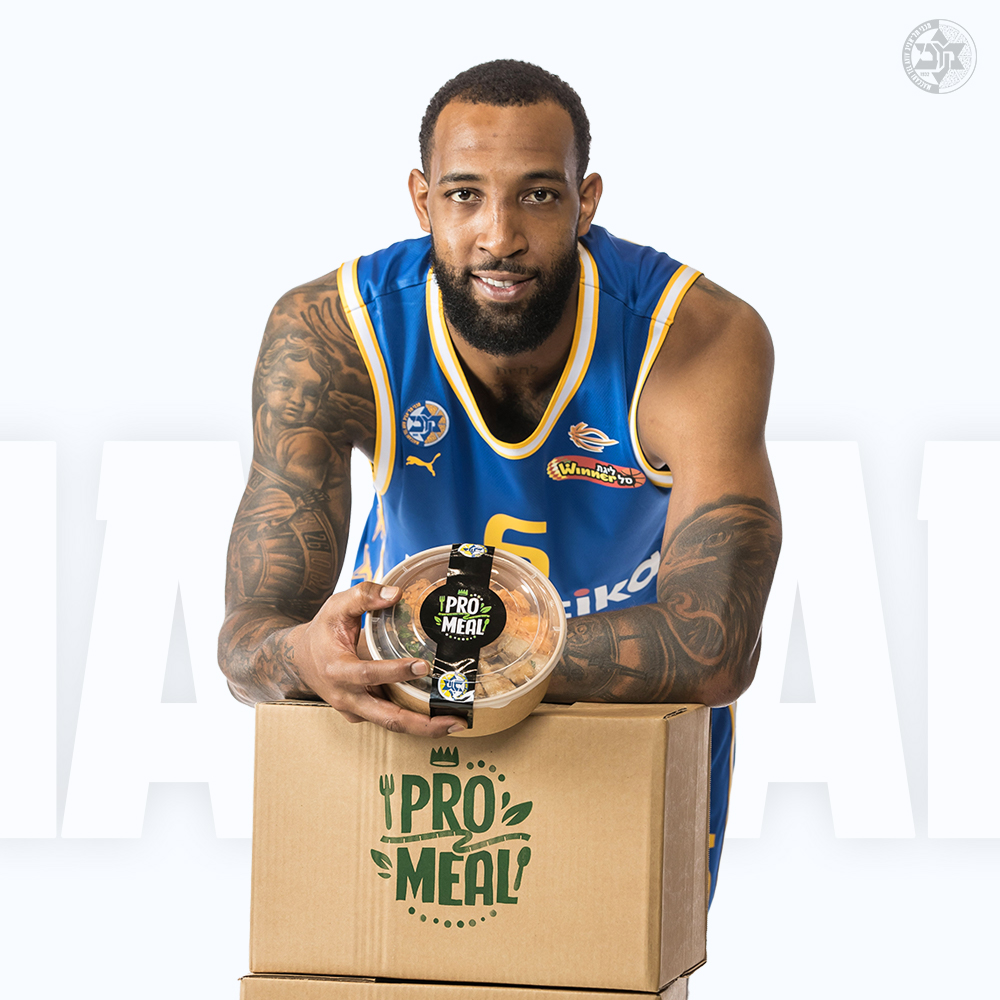 חברת PRO-MEAL תספק ארוחות בריאות לשחקני מכבי