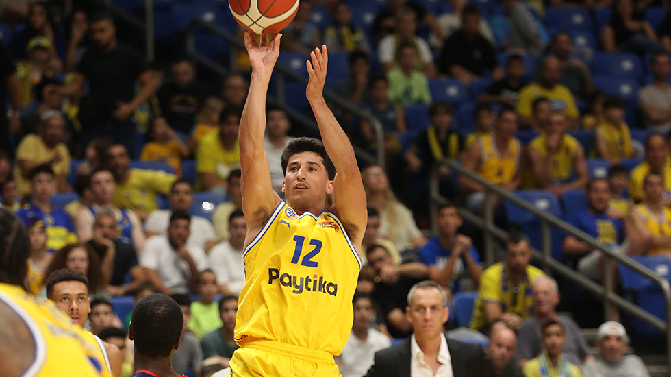 Maccabi dominates Ironi Kiryat Ata 94:68