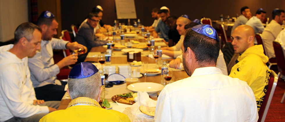 ליל הסדר של מכבי בקובנה